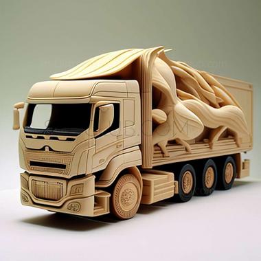 3D модель Mitsubishi Fuso Super Great (STL)